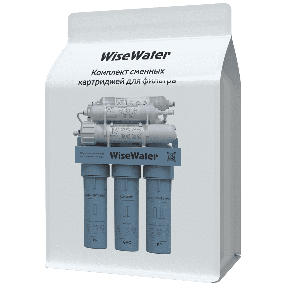Комплект сменных картриджей для WiseWater Osmos Optimum