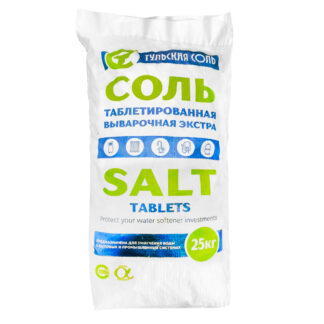 Соль таблетированная Тульская соль, 25 кг